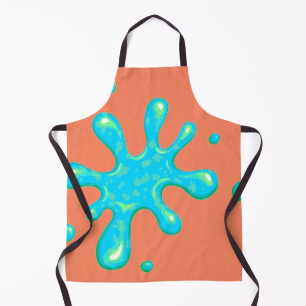 Item preview, Teal Aqua Slime | Happy Face | Orange Peach | designed and sold by HappyFaceCo.