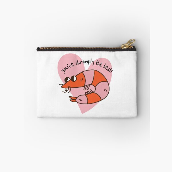 Item preview, You're Shrimply the best - Animal pun designed and sold by The Agreeable Raven.