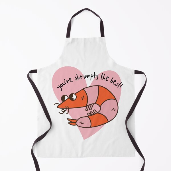 Item preview, You're Shrimply the best - Animal pun designed and sold by The Agreeable Raven.