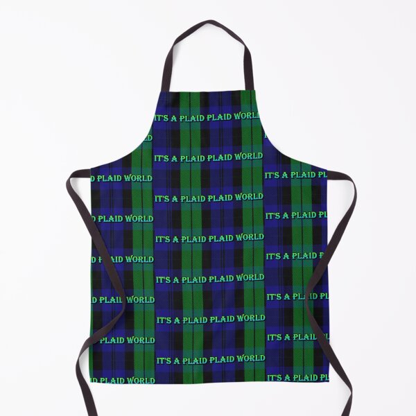 Item preview, ITS A PLAID PLAID WORLD! designed and sold by CinemaObscura.