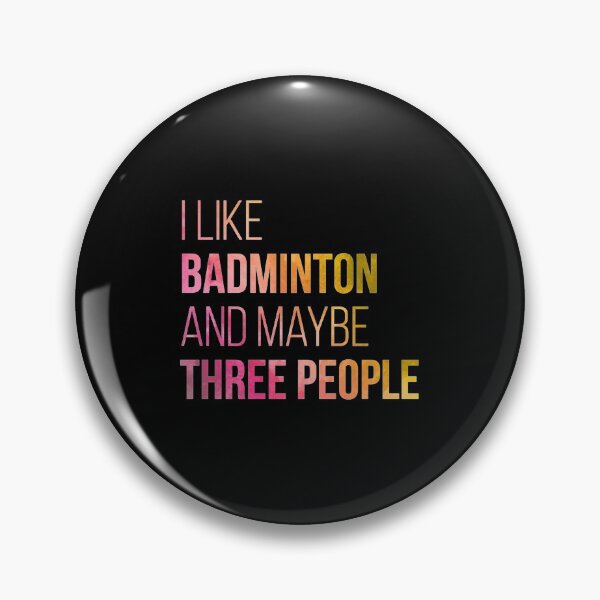 Item preview, Badminton Funny Quote in Watercolor| Perfect Gift|Badminton gift designed and sold by janusisu.
