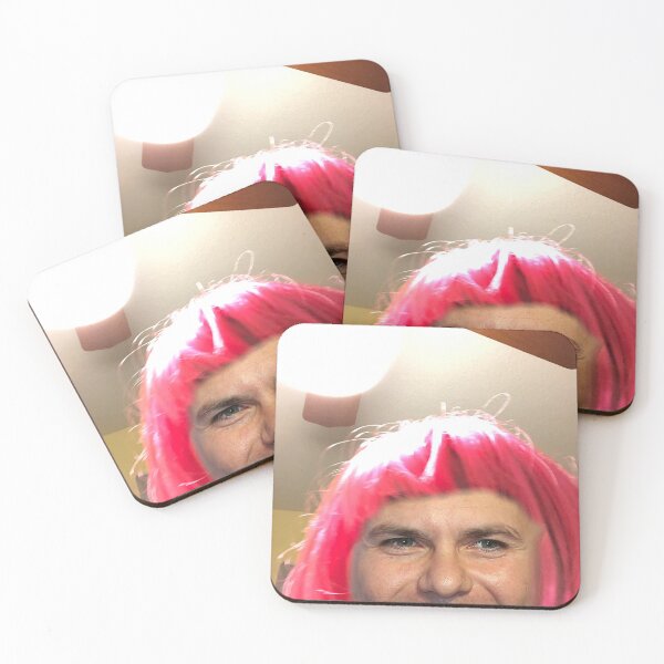 Item preview, Pitbull in a Pink Wig Meme designed and sold by ItsMichaelaa.