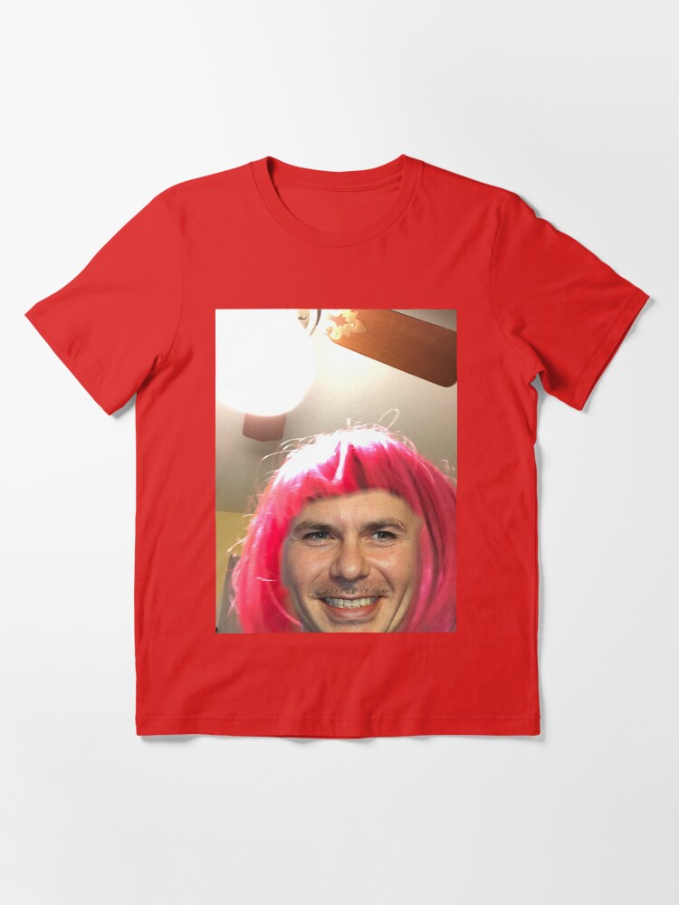 Pitbull in a Pink Wig Meme