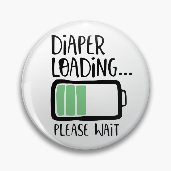 Item preview, Diaper Loading... Please Wait designed and sold by infleims.