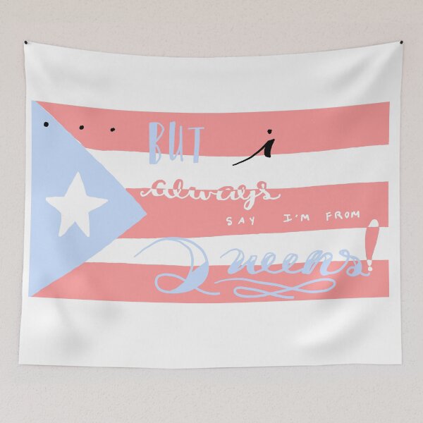 Item preview, ... But I Always Say I'm from Queens! designed and sold by AddyCats.