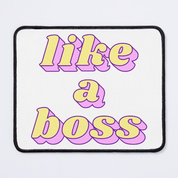 Item preview, Like a boss  designed and sold by Ayoosha.