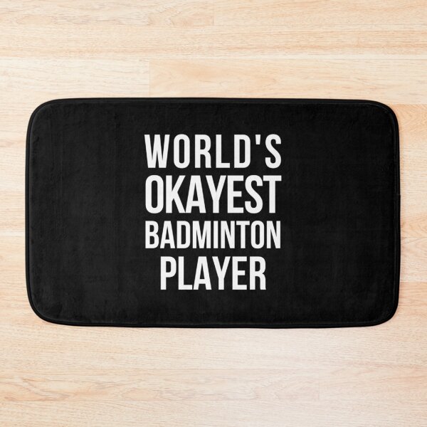 Item preview, Worlds Okayest Badminton Player| Perfect Gift|Badminton gift designed and sold by janusisu.