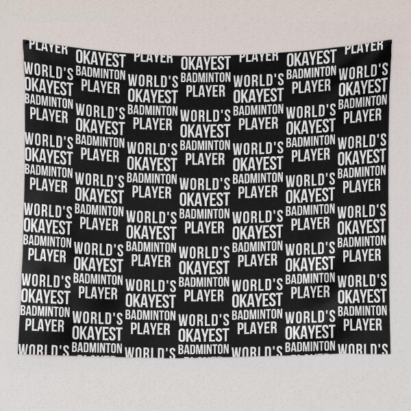Item preview, Worlds Okayest Badminton Player| Perfect Gift|Badminton gift designed and sold by janusisu.