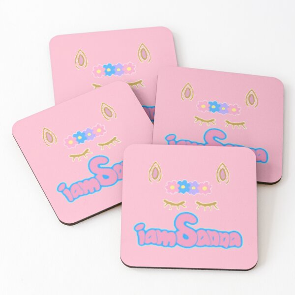 Item preview, iamSanna Loves Unicorns Pink NotiamSanna Sanna designed and sold by Totkisha1.