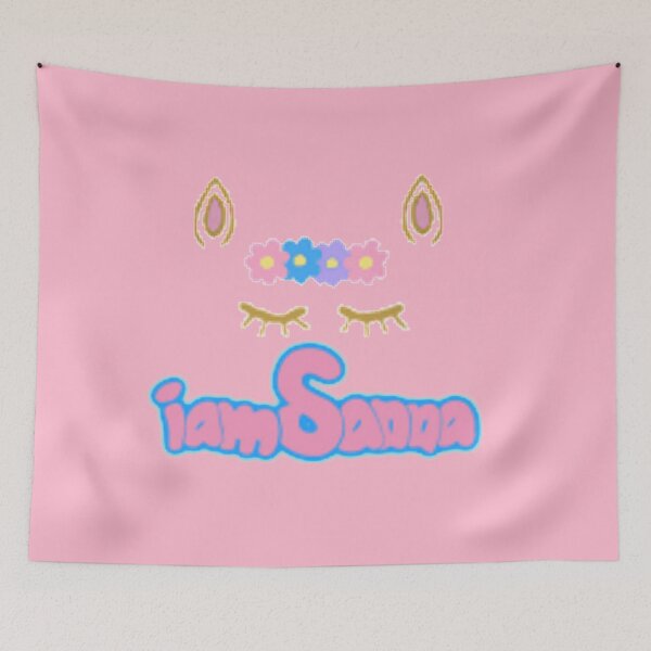 Item preview, iamSanna Loves Unicorns Pink NotiamSanna Sanna designed and sold by Totkisha1.