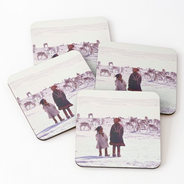 Item preview, Girls watching reindeer designed and sold by Night-parade.