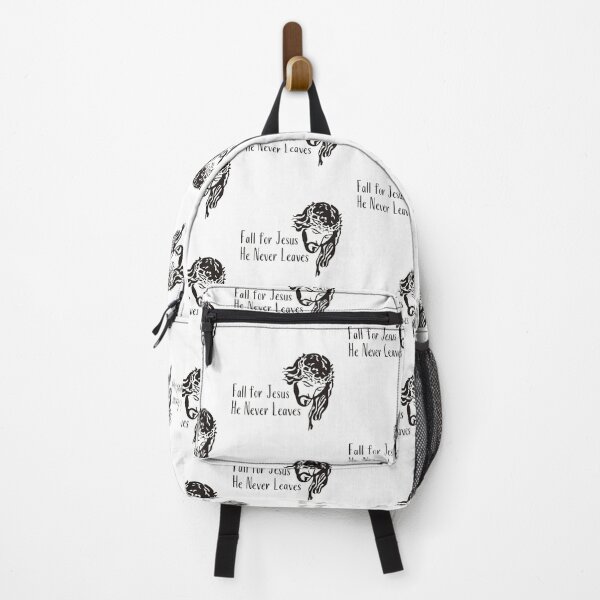 Item preview, Fall for Jesus He Never Leaves designed and sold by Oceanarium.