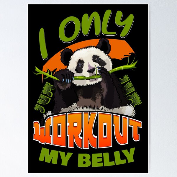 Funny Gym Workout Panda Lover Gift For Boys Girls Men Women Sweatshirt