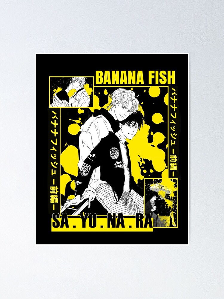 Banana Fish Manga Cover Art Print for Sale by yangkay