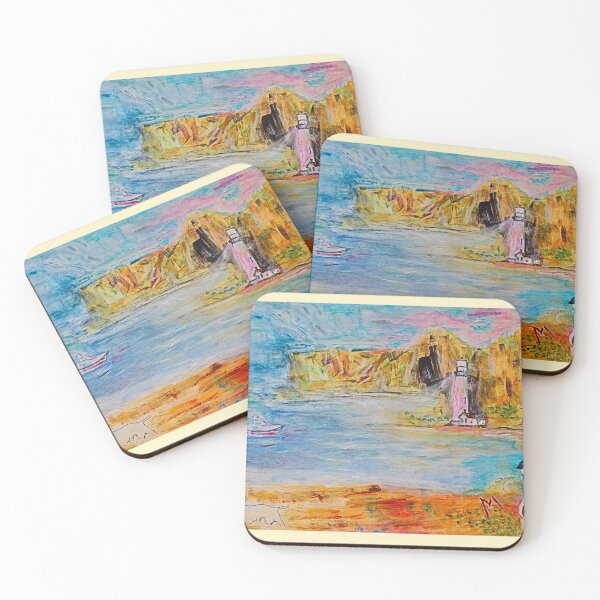 Item preview, Colorful Oregon Coast Dog at the Beach Watercolor designed and sold by Marianne Madson.