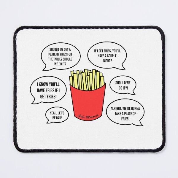Item preview, Plate of Fries John Mulaney designed and sold by samkutza.