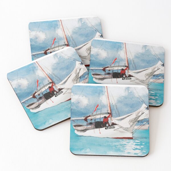 Item preview, Fishing Boats designed and sold by Geniall.