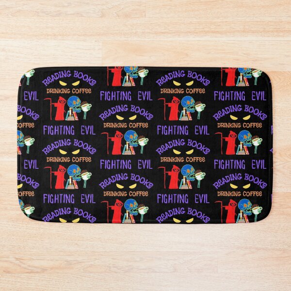 Item preview, Read Books Drink Coffee Fight Evil designed and sold by WoodburyLake.