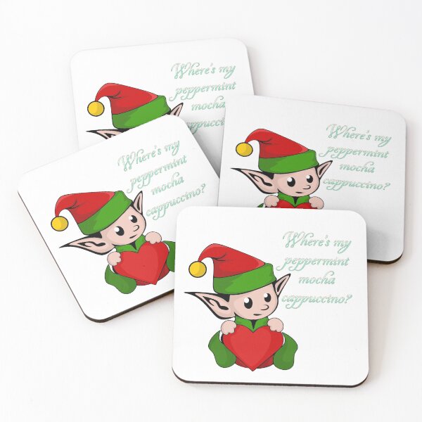 Item preview, Coffee Elf designed and sold by AF Stewart Art Designs.