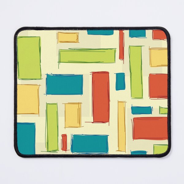 Item preview, Bright, happy colored rectangles designed and sold by UDDesign.