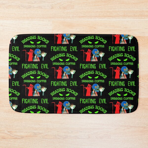 Item preview, Read Books Drink Coffee Fight Evil designed and sold by WoodburyLake.