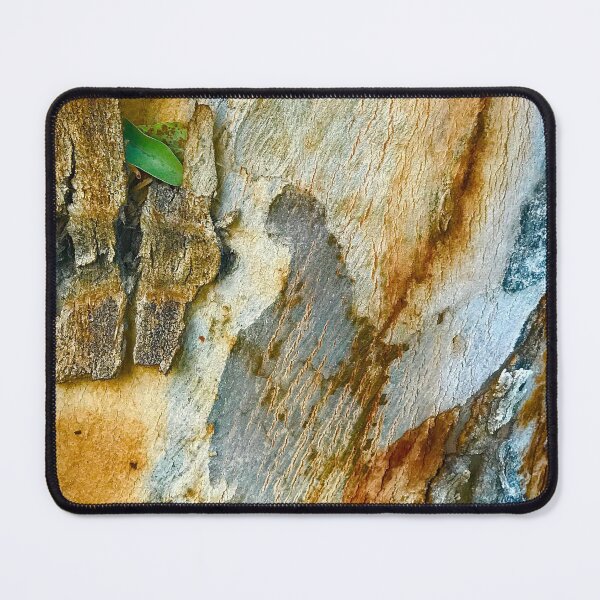 Item preview, Ice Blue And Honey Whiskey-Colored Tree Bark designed and sold by DEC02.