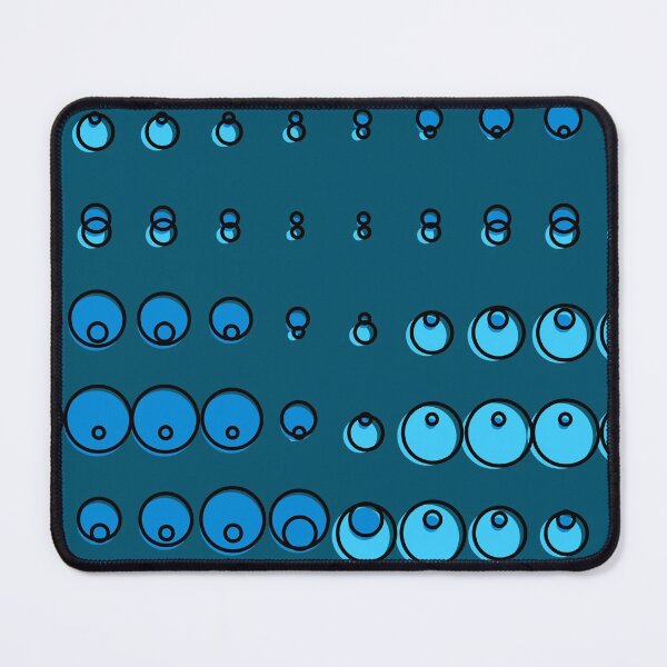 Item preview, Abstract blue water bubbles designed and sold by UDDesign.
