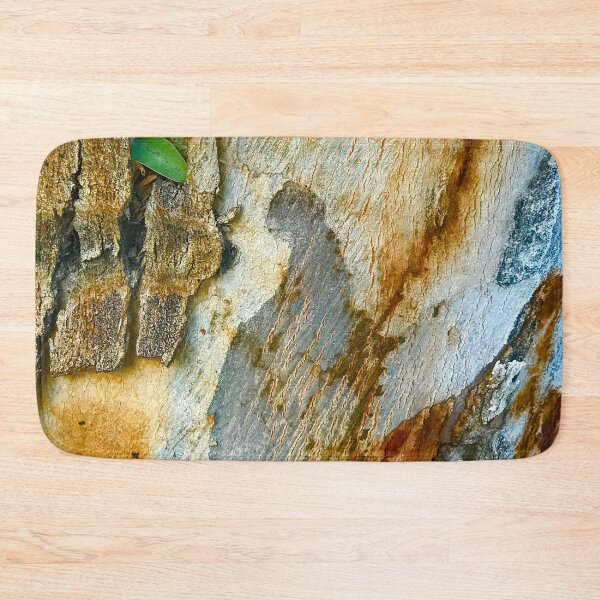 Item preview, Ice Blue And Honey Whiskey-Colored Tree Bark designed and sold by DEC02.