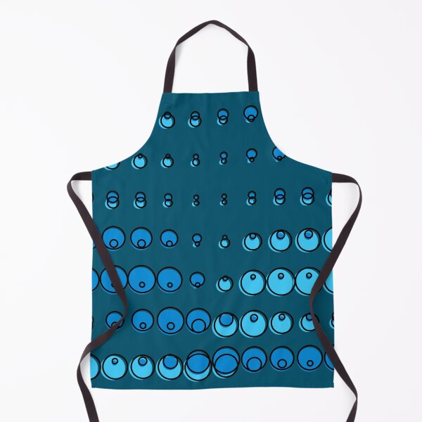 Item preview, Abstract blue water bubbles designed and sold by UDDesign.