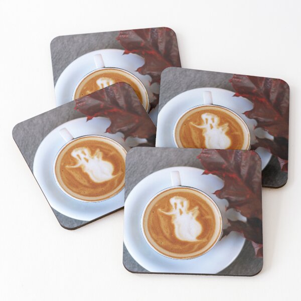 Item preview, Coffee and autumn leaf  designed and sold by FindYouByZ.