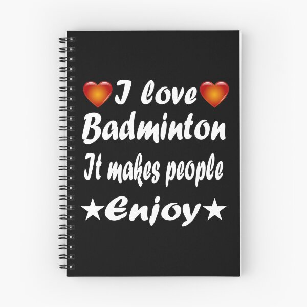 Item preview,  I love badminton It makes people enjoy | Perfect Gift|Badminton gift designed and sold by janusisu.
