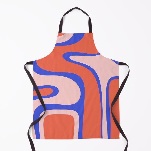 Item preview, Copacetic Abstract Royal Blue Blush Pink Red Orange designed and sold by kierkegaard.