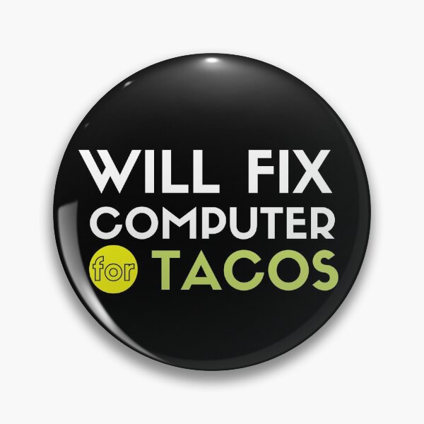 Artikelvorschau, Repariert Computer für Tacos entworfen und verkauft von Oreo2020 Creations.