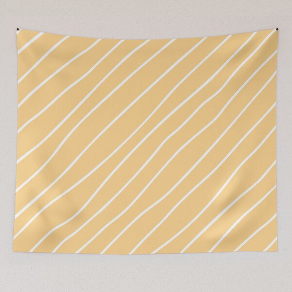 Item preview, Yellow stripes designed and sold by CervantesArte20.