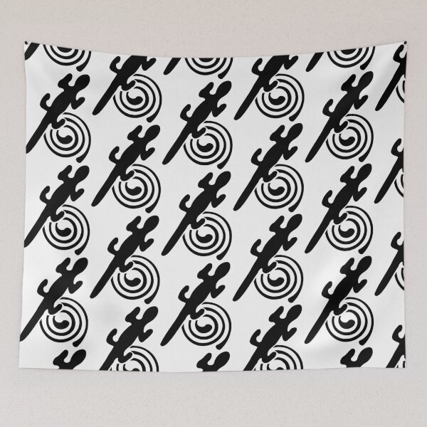 Artikelvorschau, Eidechse und Spirale Petroglyphe entworfen und verkauft von UDDesign.
