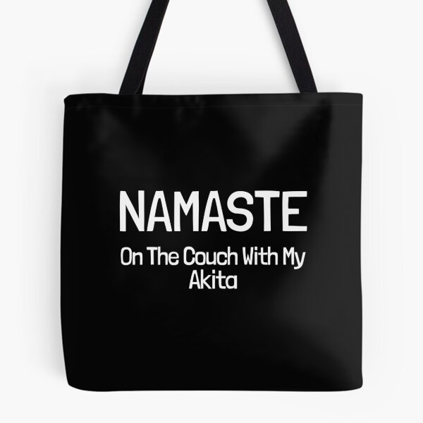 Item preview, Namaste On The Couch With My Akita Gift  designed and sold by Guarddogdrive.