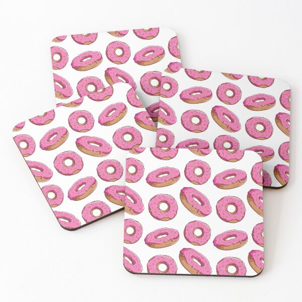 Item preview, Pink Donuts Pattern designed and sold by infleims.
