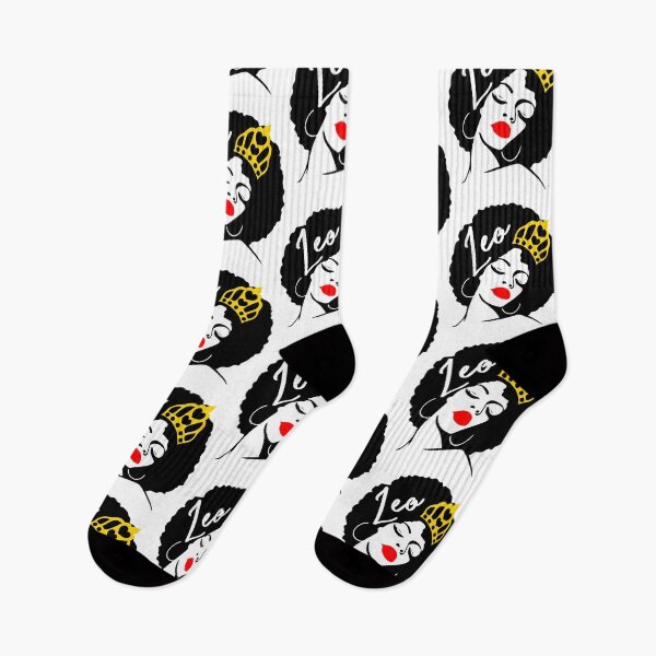 Item preview, Black Queen Birthday with Red Lips Afro, Leo Zodiac designed and sold by M711_ARTsGifts.
