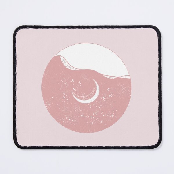 Item preview, Moon Popsocket Pastel Pink designed and sold by CaosTranscrito.