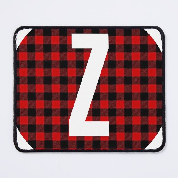 Item preview, Monogram letter Z flannel design designed and sold by JustSeasons.
