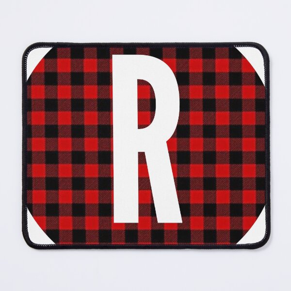Item preview, Monogram letter R flannel design designed and sold by JustSeasons.
