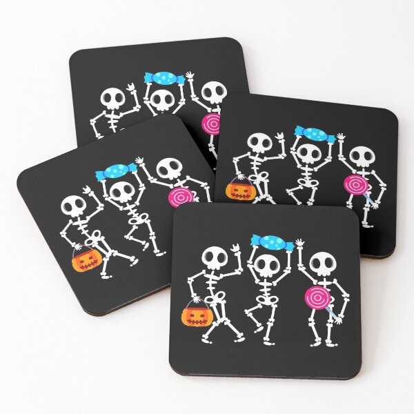 Item preview, Trick-Or-Treating Skeletons designed and sold by ChelleCreate.