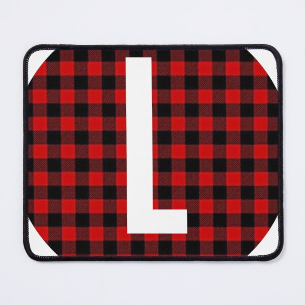 Item preview, Monogram letter L flannel design designed and sold by JustSeasons.