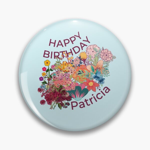 Item preview, Happy Birthday, Patricia!  designed and sold by Eklectikos.
