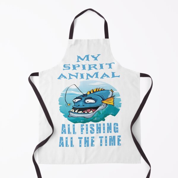 Item preview, My Spirit Animal is an Anglerfish All Fishing All The Time designed and sold by KeysTreasures.