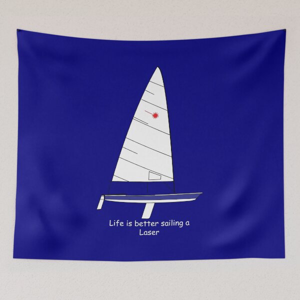 Item preview, Laser Sailboat - Life is better sailing a Laser designed and sold by CHBB.