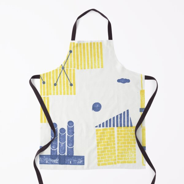 Item preview, Modernist stamp landscape designed and sold by ellenmueller.