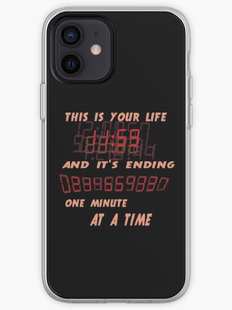 Fight Club This Is Your Life And It S Ending One Minute At A Time Iphone Case Cover By Literaryclothes Redbubble