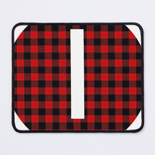 Item preview, Monogram letter I flannel design designed and sold by JustSeasons.
