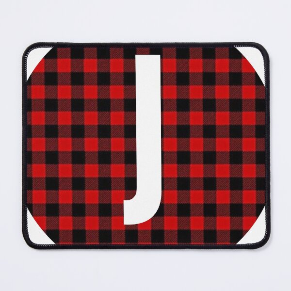 Item preview, Monogram letter J flannel design designed and sold by JustSeasons.